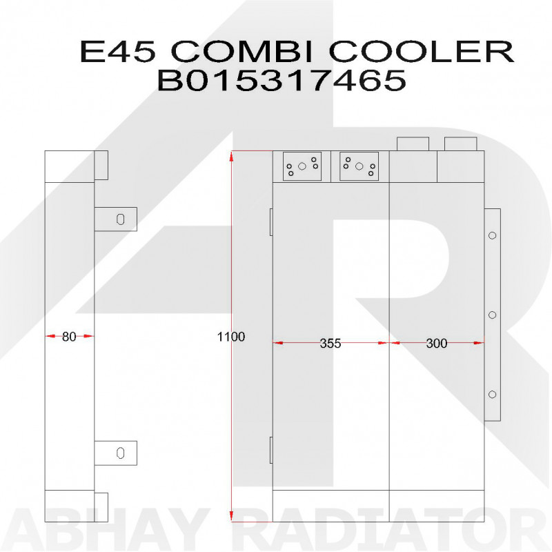 ELGI E45 COMBI COOLER B015317465